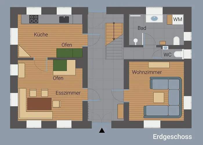 Prázdninový dům Fergunna Direkt Am Kammweg Mit Sauna Marienberg
