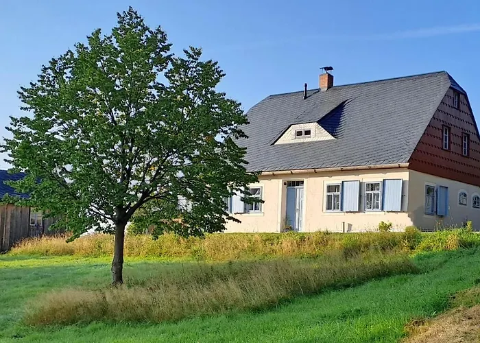 Fergunna Direkt Am Kammweg Mit Sauna * Marienberg